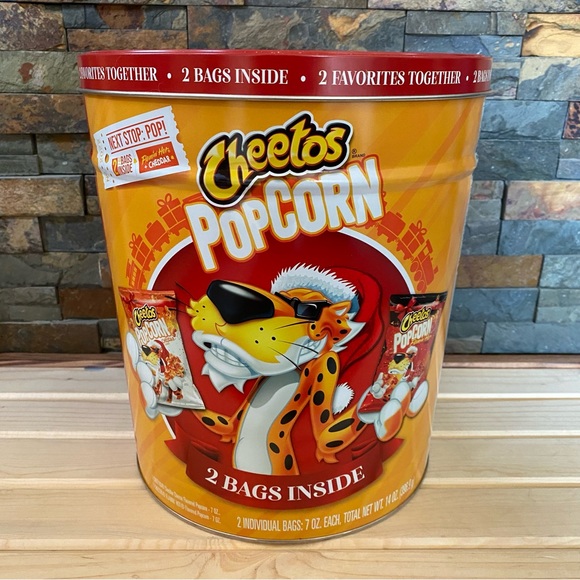 Cheetos Other Cheetos Popcorn Tin Poshmark